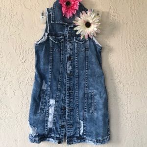 Jean girls dress